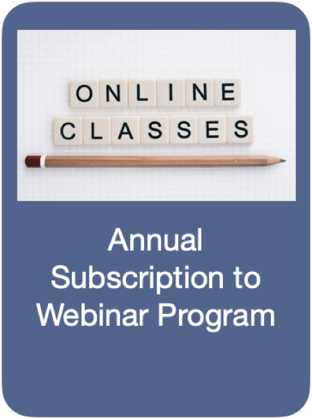 Annual Subscription to Webinar platform